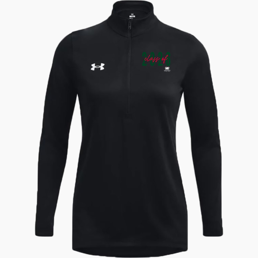 GLENELG COUNTRY SCHOOL DRAGONS <span class="pdp-name-mascot">GLENELG COUNTRY DRAGONS</span> UA Women's Team Tech Long Sleeve Half Zip