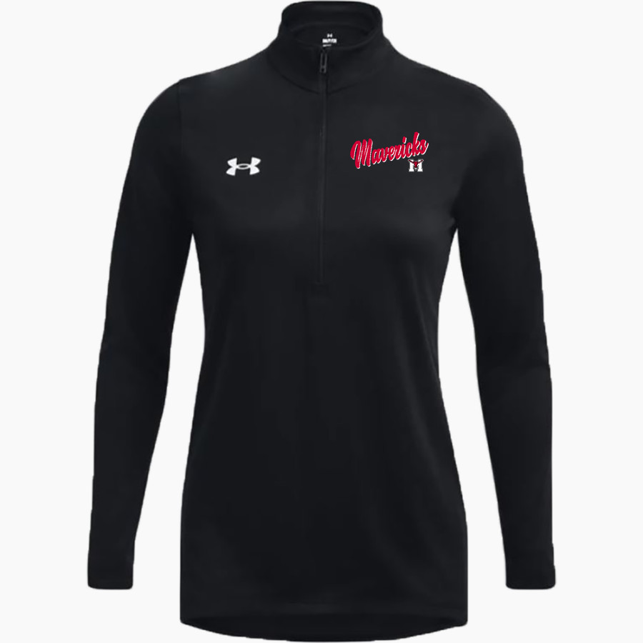 Marshall Mavericks UA Women's Team Tech Long Sleeve Half Zip