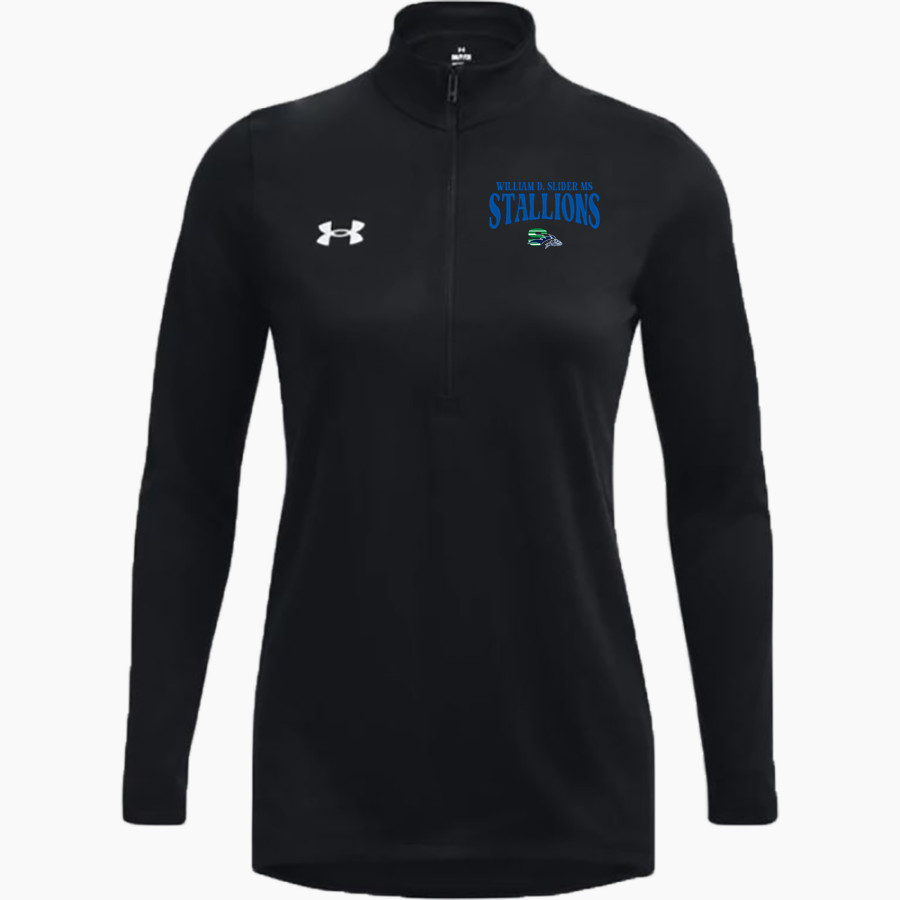 William D. Slider Ms Stallions <span class="pdp-name-mascot">William D. Slider Ms Stallions</span> UA Women's Team Tech Long Sleeve Half Zip