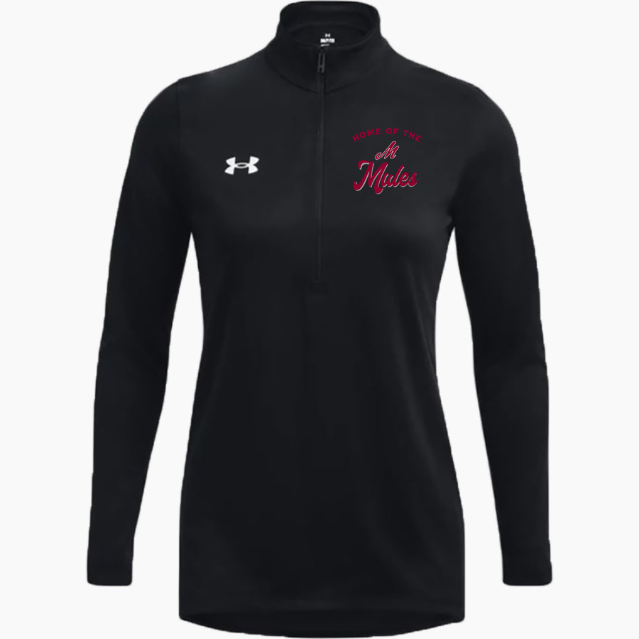 Muhlenberg Mules <span class="pdp-name-mascot">Muhlenberg College Mules</span> UA Women's Team Tech Long Sleeve Half Zip