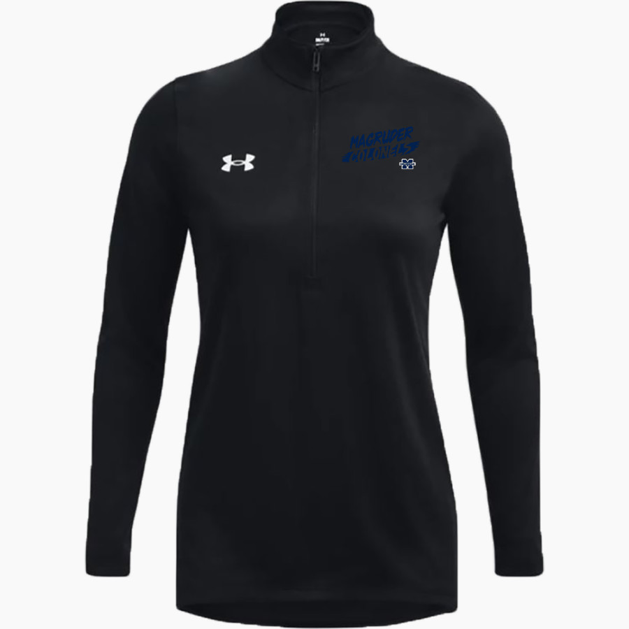 MAGRUDER HIGH SCHOOL COLONELS <span class="pdp-name-mascot">MAGRUDER COLONELS</span> UA Women's Team Tech Long Sleeve Half Zip