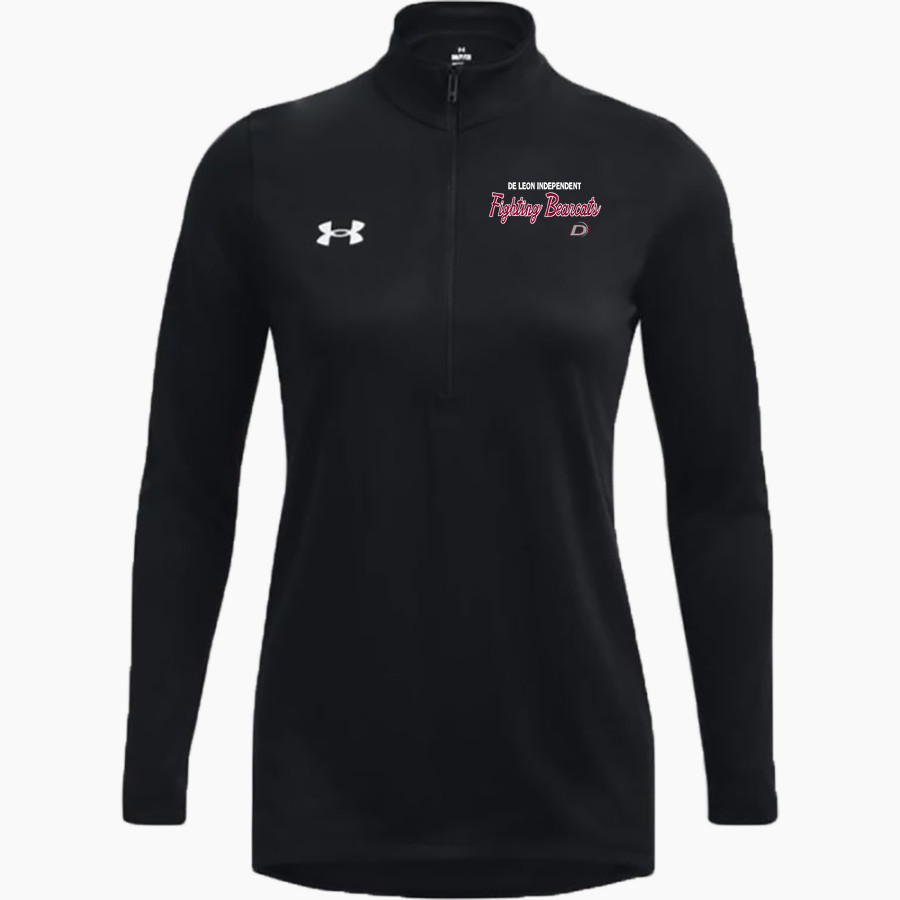 De Leon Independent Fighting Bearcats <span class="pdp-name-mascot">De Leon Independent Fighting Bearcats</span> UA Women's Team Tech Long Sleeve Half Zip