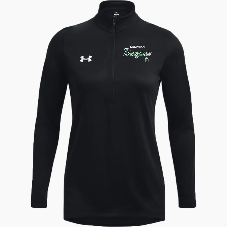 Delphian Dragons UA Women's Team Tech Long Sleeve Half Zip