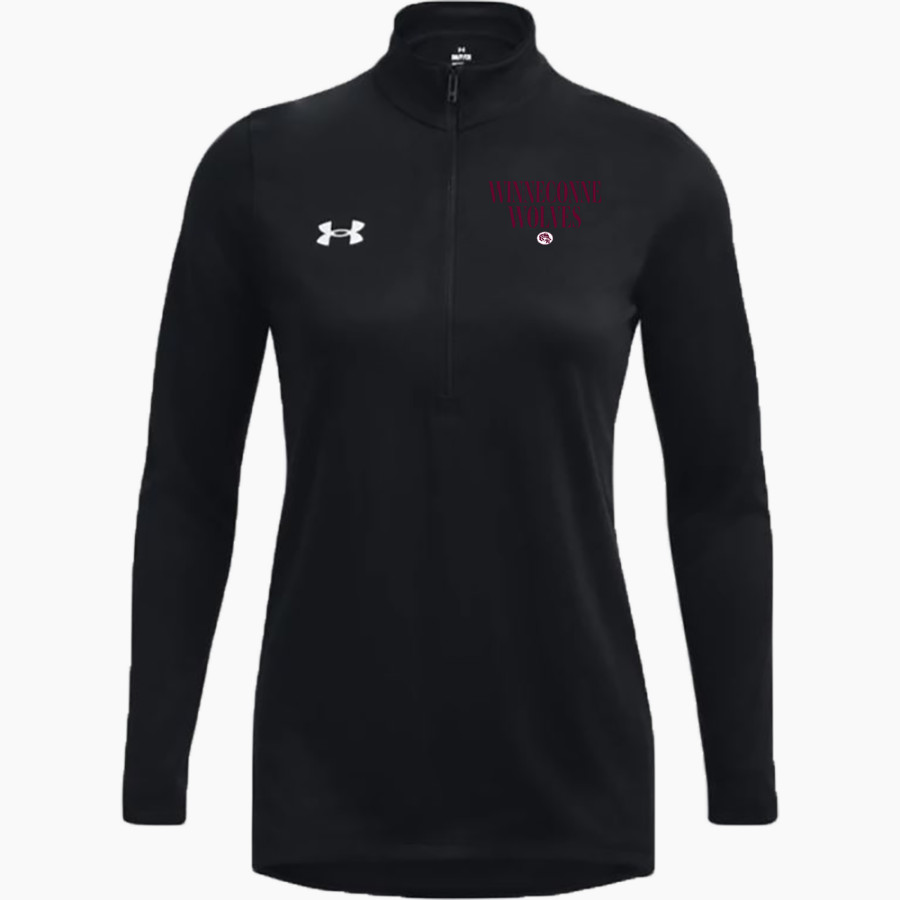WINNECONNE HIGH SCHOOL WOLVES <span class="pdp-name-mascot">WINNECONNE WOLVES</span> UA Women's Team Tech Long Sleeve Half Zip