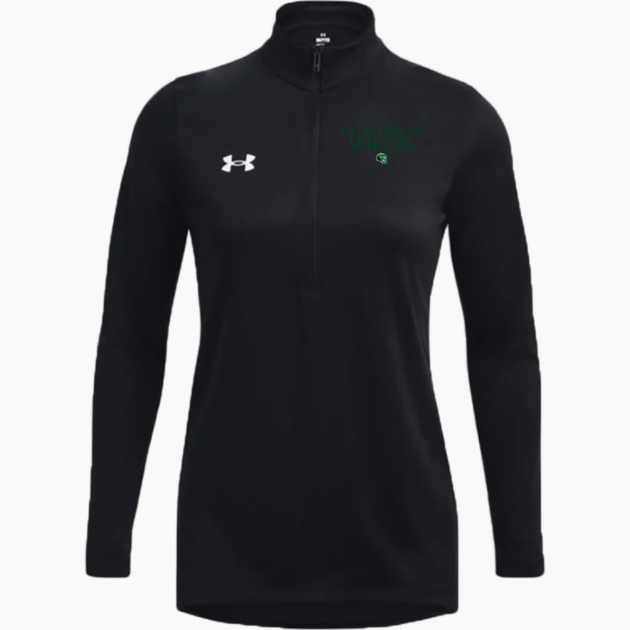 Calvary Christian Spartans <span class="pdp-name-mascot">Calvary Christian Spartans</span> UA Women's Team Tech Long Sleeve Half Zip