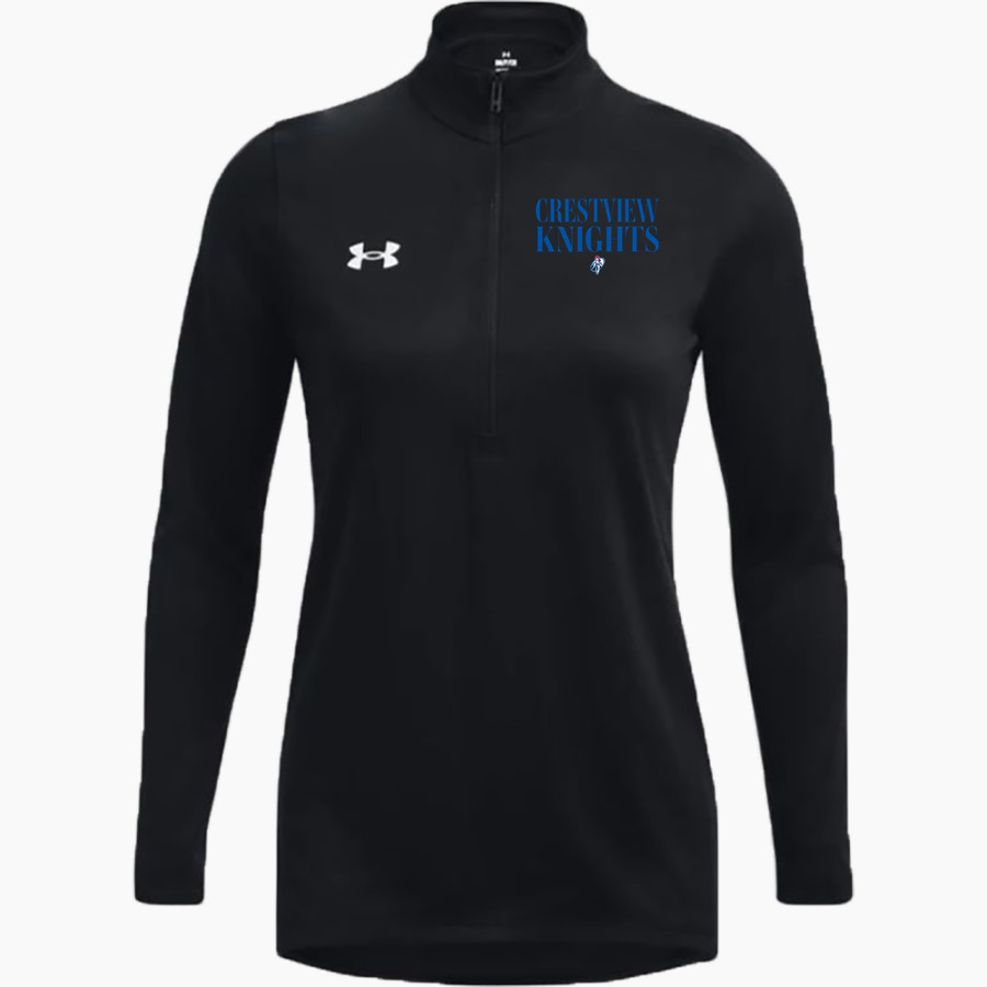 CRESTVIEW HIGH SCHOOL KNIGHTS <span class="pdp-name-mascot">CRESTVIEW KNIGHTS</span> UA Women's Team Tech Long Sleeve Half Zip