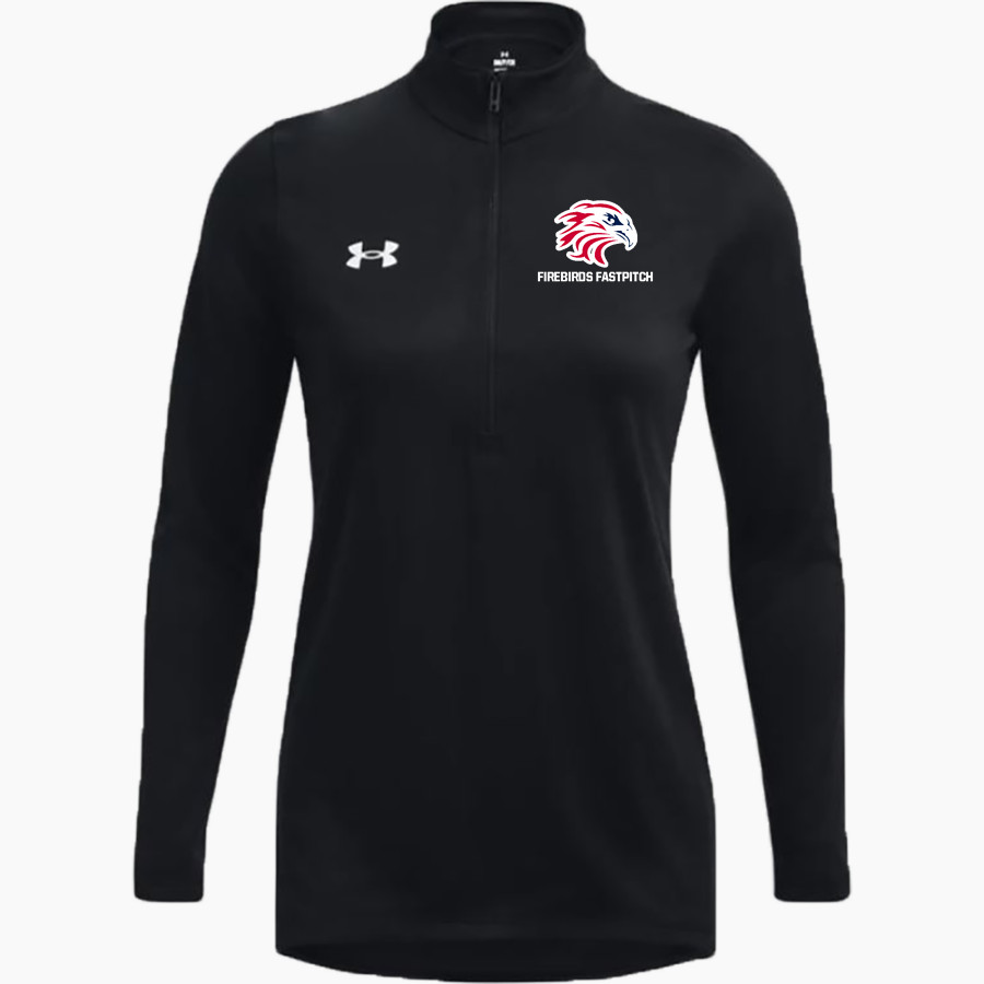 Firebirds Fastpitch The Official Online Store <span class="pdp-name-mascot">Firebirds Fastpitch Softball</span> UA Women's Team Tech Long Sleeve Half Zip
