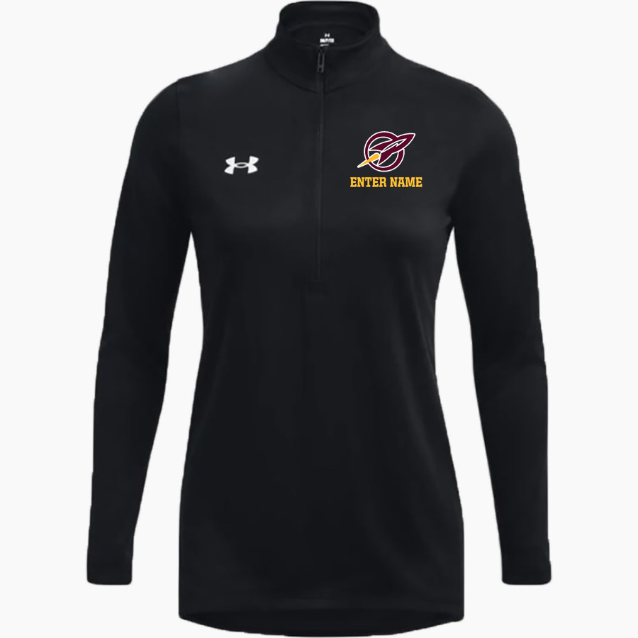 RICHMOND-BURTON HIGH SCHOOL ROCKETS UA Women's Team Tech Long Sleeve Half Zip