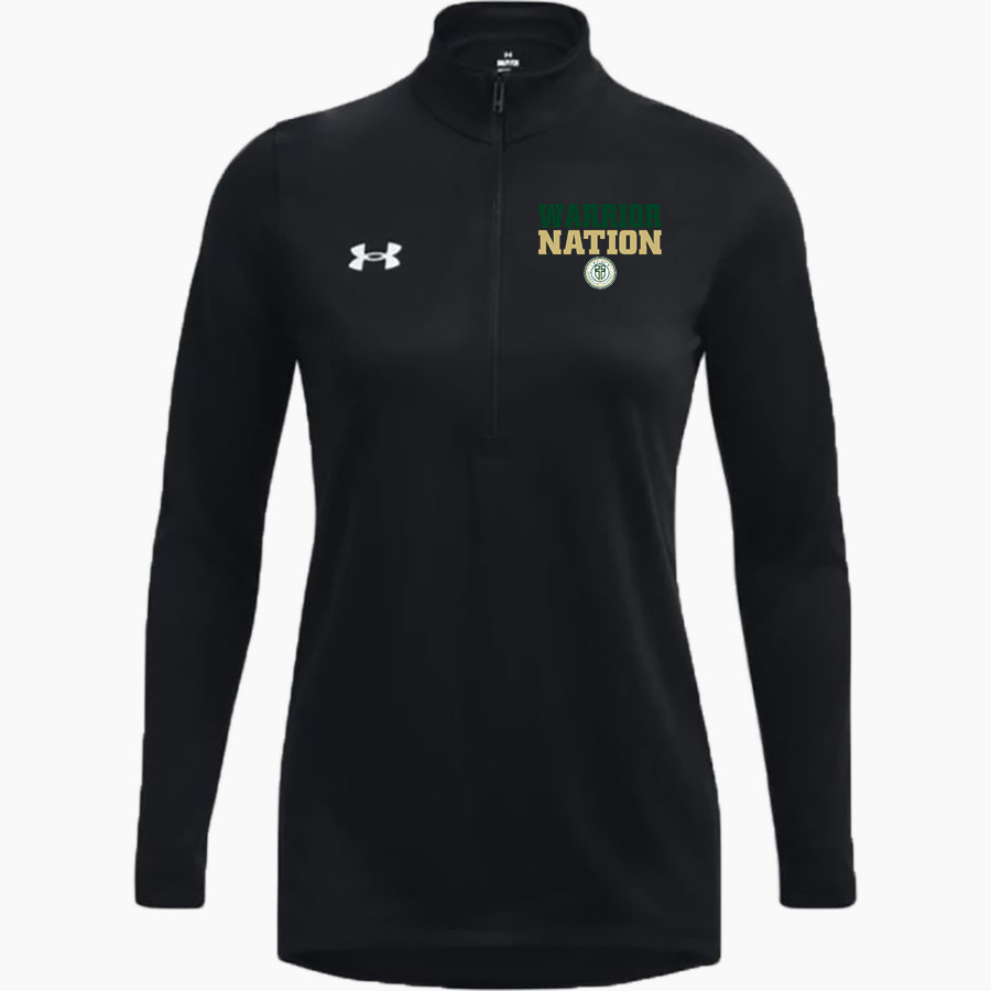 LEGACY CHRISTIAN WARRIORS UA Women's Team Tech Long Sleeve Half Zip