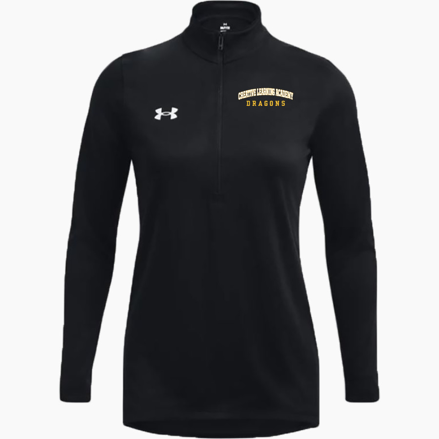Creative Learning Dragons <span class="pdp-name-mascot">Creative Learning Dragons</span> UA Women's Team Tech Long Sleeve Half Zip
