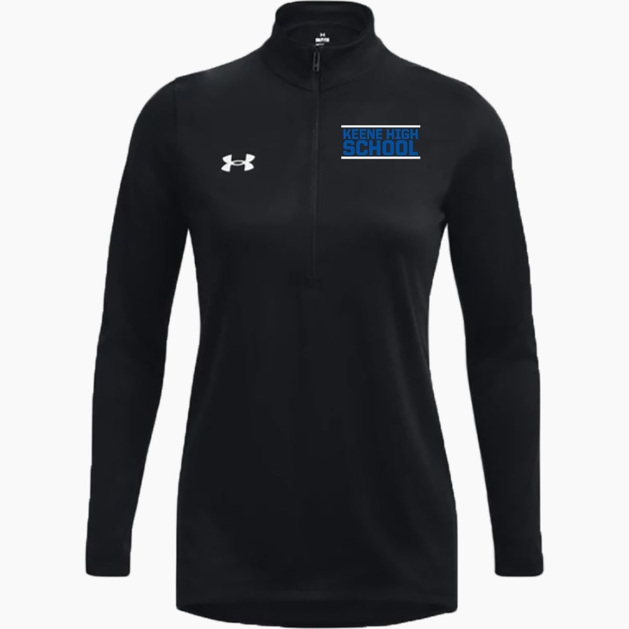 KEENE HIGH SCHOOL CHARGERS UA Women's Team Tech Long Sleeve Half Zip