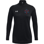 PLAINFIELD HIGH SCHOOL CARDINALS <span class="pdp-name-mascot">PLAINFIELD CARDINALS</span> UA Women's Tech Team Long Sleeve Half Zip Front Thumbnail
