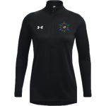 WINDSOR HIGH SCHOOL YELLOW JACKETS <span class="pdp-name-mascot">WINDSOR YELLOW JACKETS</span> UA Women's Tech Team Long Sleeve Half Zip Front Thumbnail