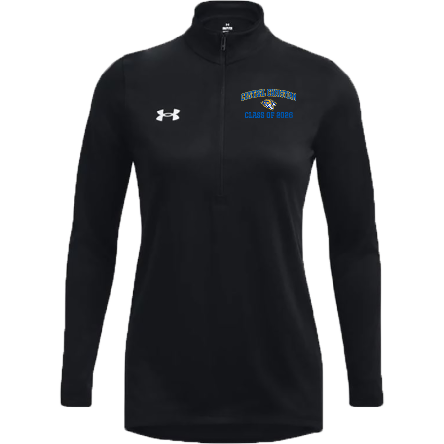 Central Christian Tigers <span class="pdp-name-mascot">Central Christian College Tigers</span> UA Women's Tech Team Long Sleeve Half Zip