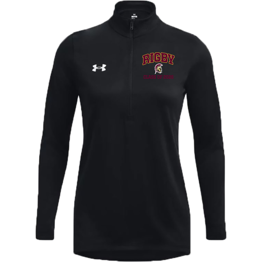 RIGBY HIGH SCHOOL TROJANS <span class="pdp-name-mascot">RIGBY TROJANS</span> UA Women's Team Tech Long Sleeve Half Zip