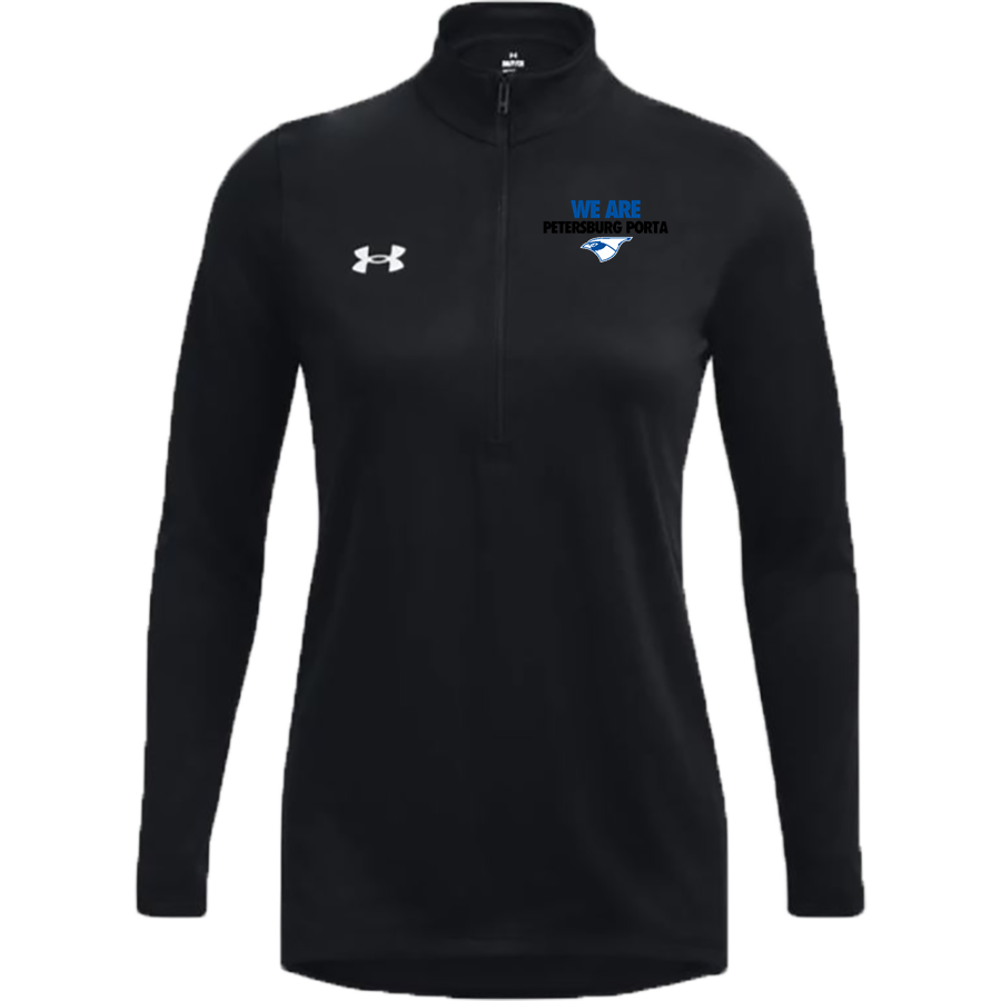 PETERSBURG PORTA HIGH SCHOOL BLUEJAYS <span class="pdp-name-mascot">PETERSBURG PORTA BLUEJAYS</span> UA Women's Tech Team Long Sleeve Half Zip
