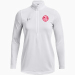 Ohio Middle Level Association UA Women's Team Tech Long Sleeve Half Zip Front Thumbnail