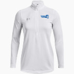 CCSU Blue Devils <span class="pdp-name-mascot">CCSU Blue Devils</span> UA Women's Team Tech Long Sleeve Half Zip Front Thumbnail