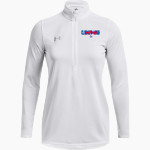 Clarkson-Leigh Patriots UA Women's Team Tech Long Sleeve Half Zip Front Thumbnail
