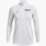 Moravian University Greyhounds <span class="pdp-name-mascot">Moravian University Greyhounds</span> UA Women's Team Tech Long Sleeve Half Zip Front Thumbnail