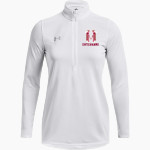 MISSION HILLS HIGH SCHOOL GRIZZLIES <span class="pdp-name-mascot">MISSION HILLS GRIZZLIES</span> UA Women's Team Tech Long Sleeve Half Zip Front Thumbnail