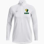 BENTON CENTRAL HIGH SCHOOL BISON <span class="pdp-name-mascot">BENTON BISON</span> UA Women's Team Tech Long Sleeve Half Zip Front Thumbnail