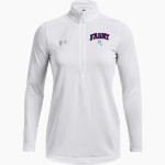 French-American School of New York - Online Store <span class="pdp-name-mascot">French-American School Sharks</span> UA Women's Team Tech Long Sleeve Half Zip Front Thumbnail