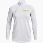 Trumann Wildcats UA Women's Team Tech Long Sleeve Half Zip Front Thumbnail