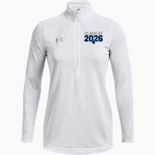 UA Women's Team Tech Long Sleeve Half Zip
