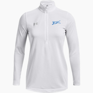 UA Women's Team Tech Long Sleeve Half Zip