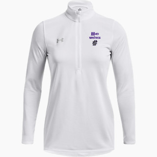 UA Women's Team Tech Long Sleeve Half Zip