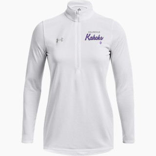 UA Women's Team Tech Long Sleeve Half Zip
