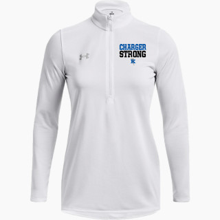 UA Women's Team Tech Long Sleeve Half Zip