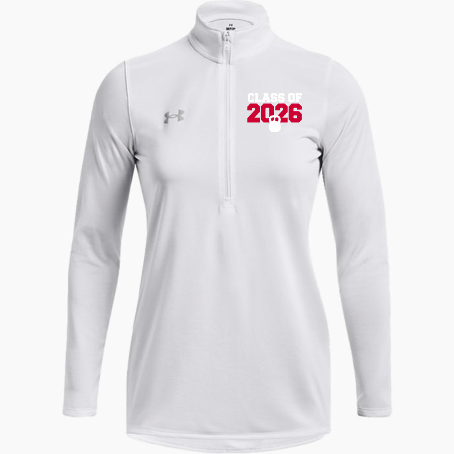 Center Grove Trojans UA Women's Team Tech Long Sleeve Half Zip