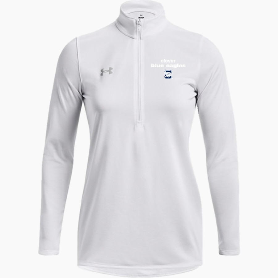CLOVER HIGH SCHOOL BLUE EAGLES <span class="pdp-name-mascot">CLOVER BLUE EAGLES</span> UA Women's Team Tech Long Sleeve Half Zip