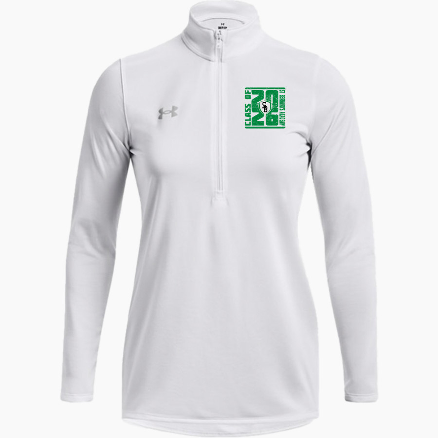 ST BERNARD'S ACADEMY CRUSADERS <span class="pdp-name-mascot">ST BERNARD'S CATHOLIC CRUSADERS</span> UA Women's Team Tech Long Sleeve Half Zip