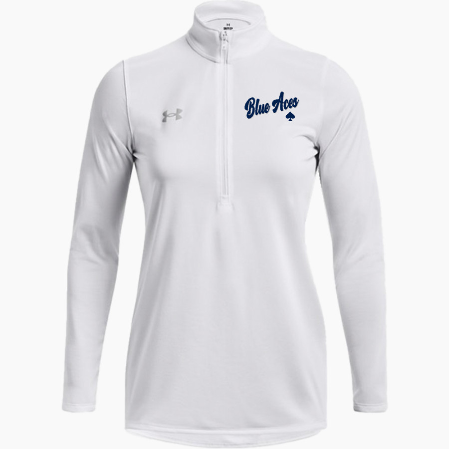 GRANVILLE HIGH SCHOOL BLUE ACES <span class="pdp-name-mascot">GRANVILLE BLUE ACES</span> UA Women's Team Tech Long Sleeve Half Zip