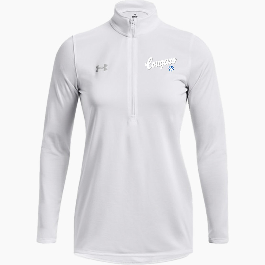 Barrack Cougars <span class="pdp-name-mascot">Barrack Cougars</span> UA Women's Team Tech Long Sleeve Half Zip