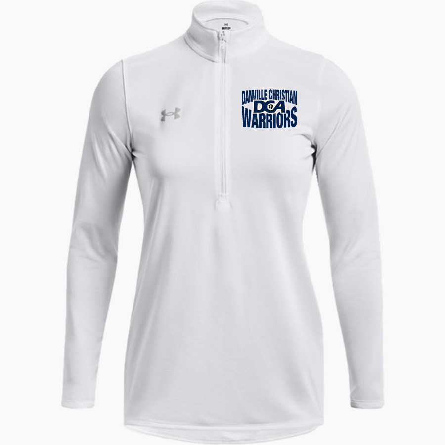 DANVILLE CHRISTIAN ACADEMY WARRIORS <span class="pdp-name-mascot">DANVILLE CHRISTIAN WARRIORS</span> UA Women's Team Tech Long Sleeve Half Zip
