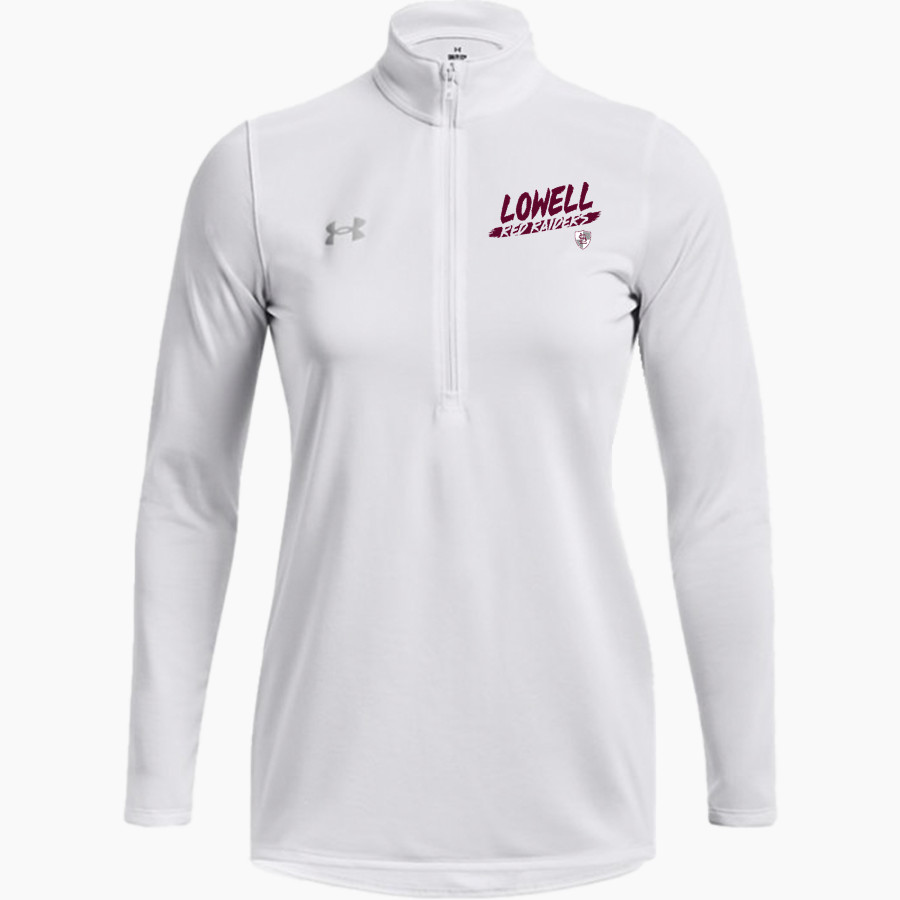 LOWELL HIGH SCHOOL RED RAIDERS <span class="pdp-name-mascot">LOWELL RED RAIDERS</span> UA Women's Team Tech Long Sleeve Half Zip