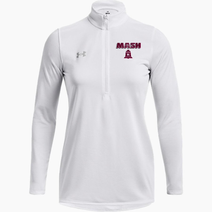 Mash Athletics <span class="pdp-name-mascot">Minnesota Mash Baseball Club</span> UA Women's Team Tech Long Sleeve Half Zip