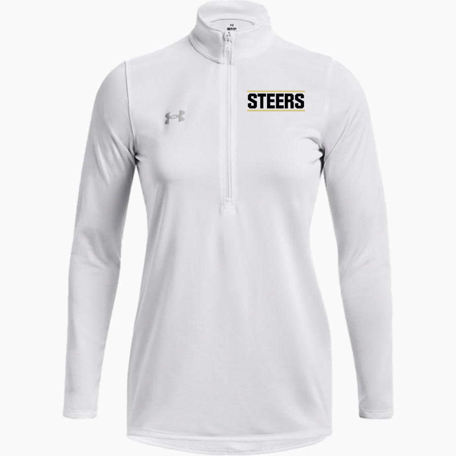 BIG SPRING HIGH SCHOOL STEERS <span class="pdp-name-mascot">BIG SPRING STEERS</span> UA Women's Team Tech Long Sleeve Half Zip