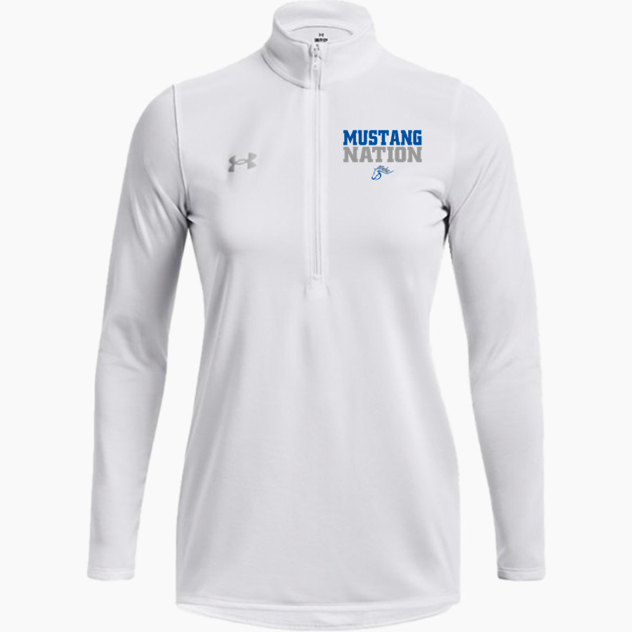 JONES LEADERSHIP ACADEMY Mustangs <span class="pdp-name-mascot">Jones Leadership Academy Mustangs</span> UA Women's Team Tech Long Sleeve Half Zip