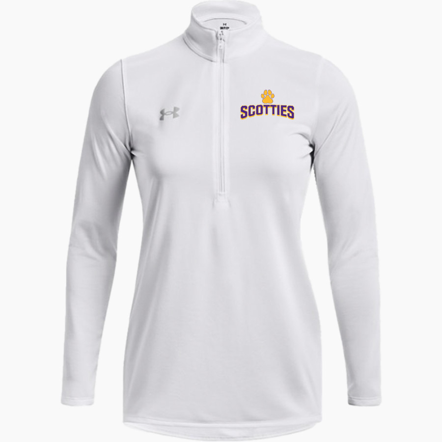 Ballston Spa Scotties The Official Online Store <span class="pdp-name-mascot">Baaston Spa Scotties</span> UA Women's Team Tech Long Sleeve Half Zip