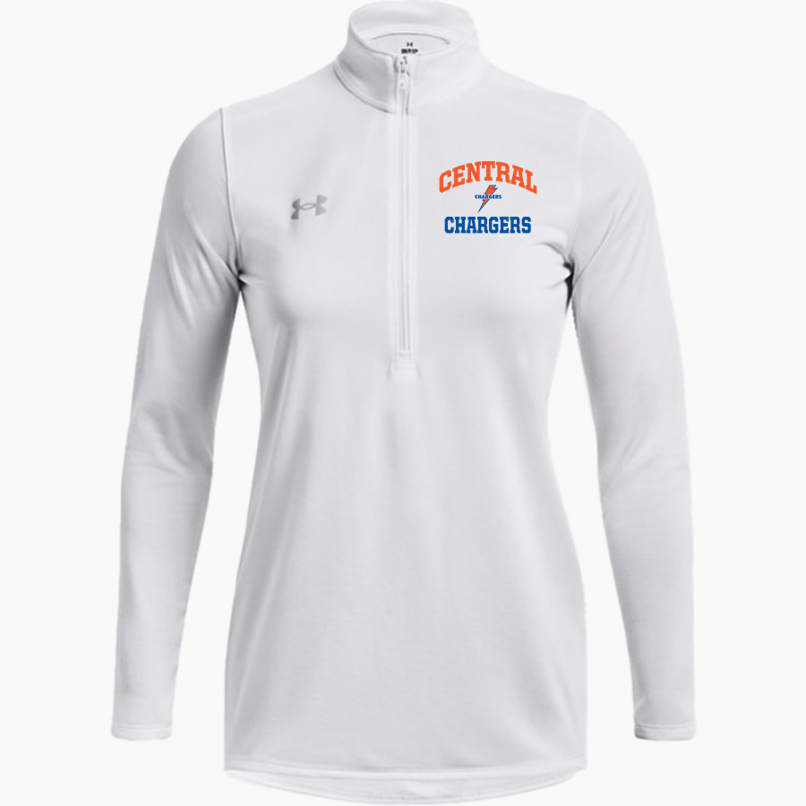 Central Chargers <span class="pdp-name-mascot">Central Chargers</span> UA Women's Team Tech Long Sleeve Half Zip