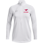 NIXON-SMILEY HIGH SCHOOL MUSTANGS <span class="pdp-name-mascot">NIXON - SMILEY MUSTANGS</span> UA Women's Team Tech Long Sleeve Half Zip Front Thumbnail