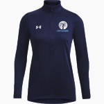 WILLOWS ACADEMY Eagles <span class="pdp-name-mascot">Willows Eagles</span> UA Women's Team Tech Long Sleeve Half Zip Front Thumbnail