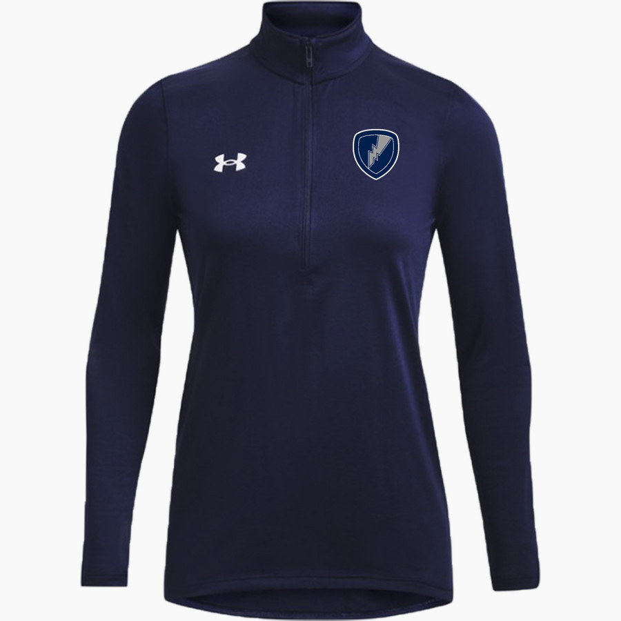 Manhattan Christian Thunder <span class="pdp-name-mascot">Manhattan Christian Thunder</span> UA Women's Team Tech Long Sleeve Half Zip