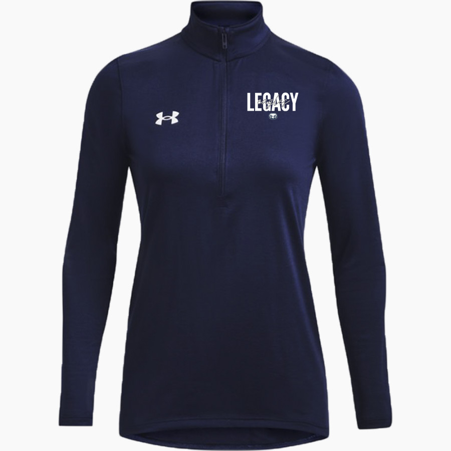 Legacy Eagles UA Women's Team Tech Long Sleeve Half Zip
