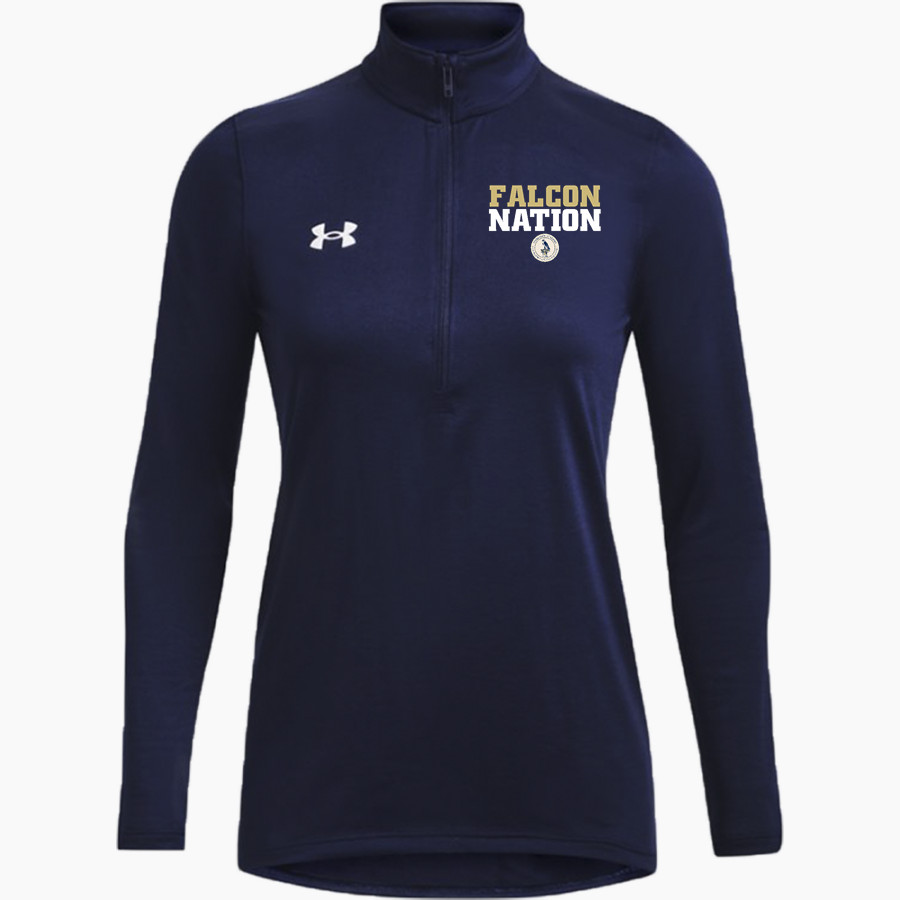 TopBridge Academy Falcons <span class="pdp-name-mascot">TopBridge Academy Falcons</span> UA Women's Team Tech Long Sleeve Half Zip